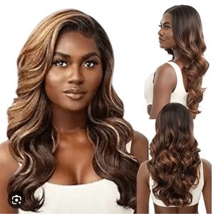 Outre 13x6 Maximina Hand-Tied Lace Front Wig - chocolate Caramel